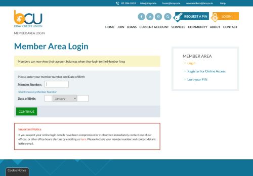 
                            1. Member Account Login - Bray Credit Union