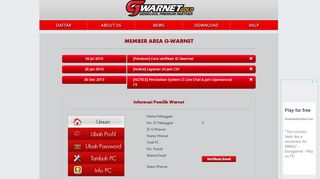 
                            4. member area g-warnet - G-Warnet - Gemscool Premium Partner