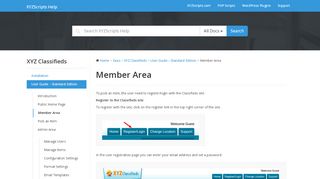 
                            4. Member Area | XYZScripts Help
