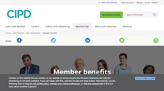 
                            12. Member Benefits | CIPD