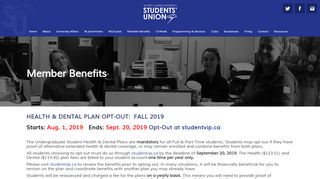 
                            13. Member Benefits | Wilfrid Laurier University Students' Union