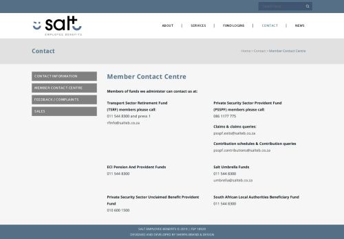 
                            11. Member Contact Centre - Salt