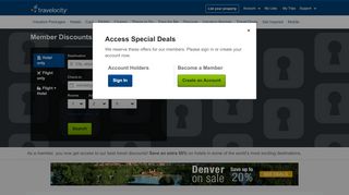 
                            2. Member Discounts Hotel Deals | Travelocity.com