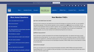 
                            6. Member FAQs – Reno/Sparks Association of REALTORS®