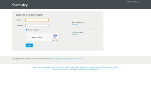 
                            1. Member log in - Chemistry.com - Personality Matching for Serious ...