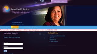 
                            2. Member Log In - Dental Health Services
