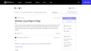 
                            4. Member Log in/Sign in Page | Wix Code Forum - Wix.com