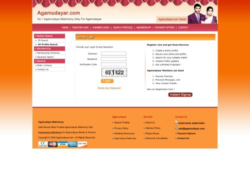 
                            3. Member Login Agamudayar Matrimony - Agamudayar.com