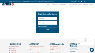 
                            13. Member Login | ARMS USA