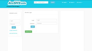 
                            1. Member Login - armsms send free anonymous sms to every number