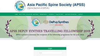 
                            8. Member Login | Asia Pacific Orthopaedic Association