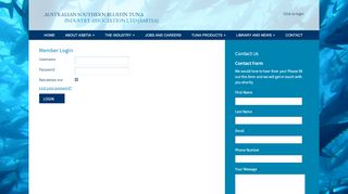 
                            12. Member Login - Australian Southern Bluefin Tuna Industry Association ...