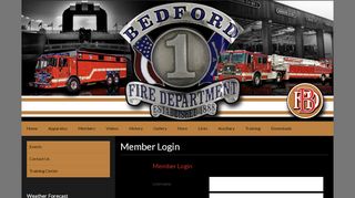 
                            4. Member Login - Bedford Fire Department