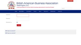 
                            11. Member Login - British American Business Association - BABA