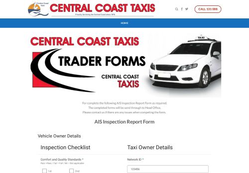 
                            8. Member Login - Central Coast Taxis