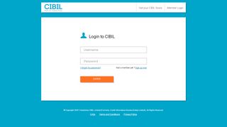 
                            6. Member Login - CIBIL Score