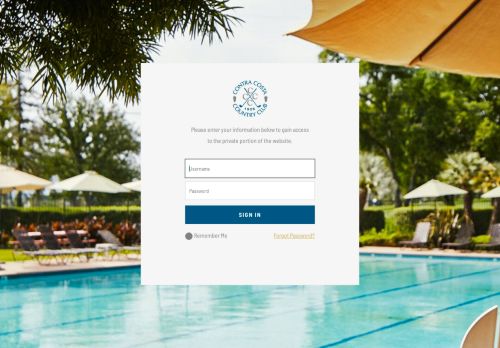 
                            8. Member Login - Contra Costa Country Club