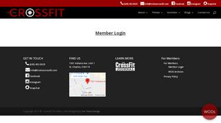 
                            9. Member Login - CrossFit Tri-Cities