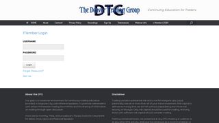 
                            6. Member Login – Denver Trading Group