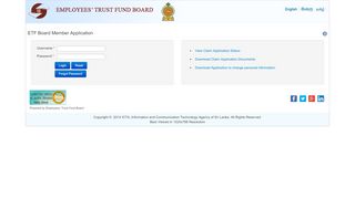 
                            2. Member Login - employees' trust fund board