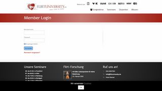 
                            5. Member Login - Flirt University