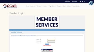 
                            13. Member Login | Greater Capital Association of Realtors