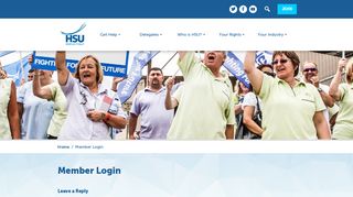 
                            5. Member Login — Health Services Union