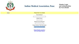 
                            11. Member Login - IMA Pune