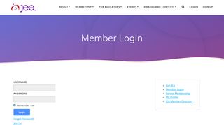 
                            4. Member Login - Journalism Education Association