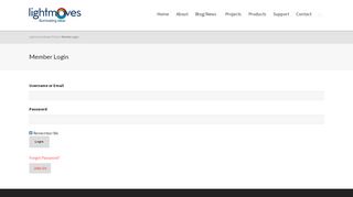 
                            8. Member Login - Lightmoves