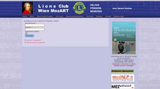 
                            13. Member-Login - Lions Club Wien MozART