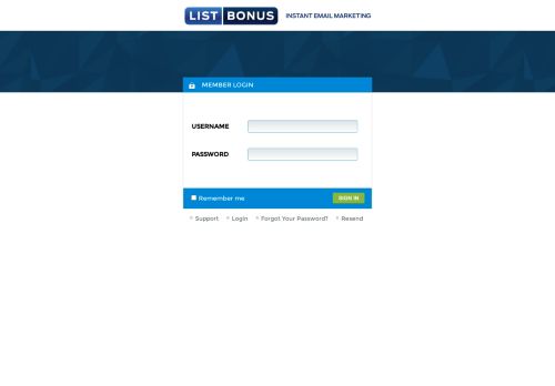 
                            13. Member Login - List Bonus