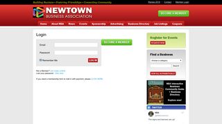 
                            12. Member Login - Login | Newtown Business Association