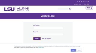 
                            9. Member Login | LSU Alumni Association