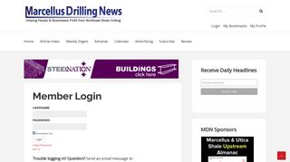 
                            5. Member Login | Marcellus Drilling News