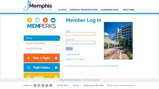 
                            12. Member Login - Memphis International Airport