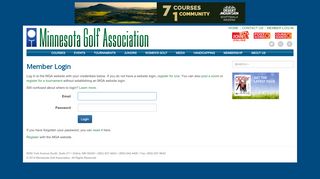 
                            7. Member Login - MNGolf.org - Minnesota Golf Association
