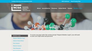 
                            12. Member Login - National Christian School Association