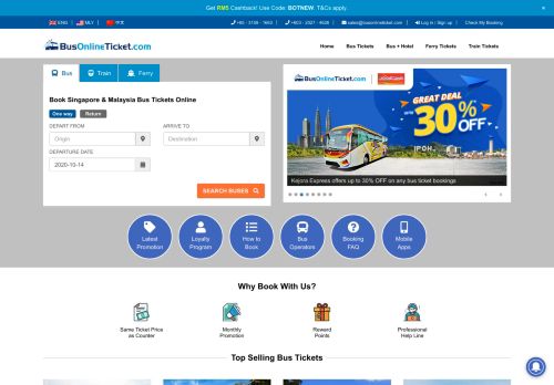 
                            2. Member Login Page | BusOnlineTicket.com