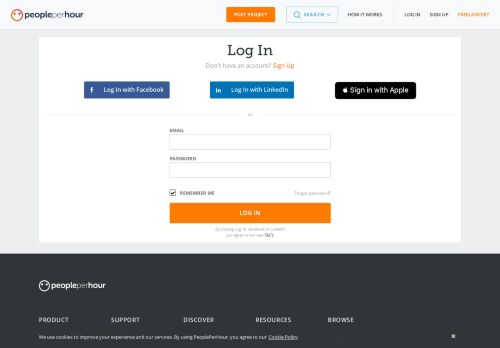 
                            1. Member Login - PeoplePerHour.com