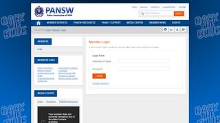 
                            10. Member Login - Police Association of New South Wales