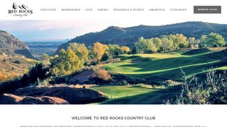 
                            8. Member Login - Red Rocks Country Club