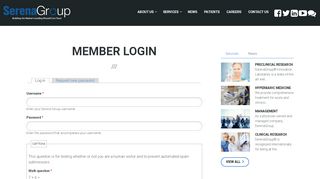 
                            5. Member Login | Serena Group