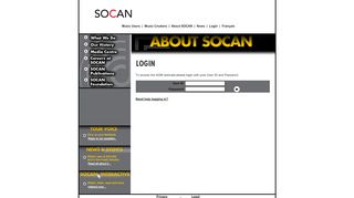 
                            7. Member Login - Socan