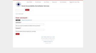 
                            11. Member Login - Social Accountability Accreditation Services