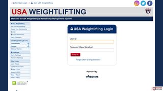
                            8. Member Login - USA Weightlifting