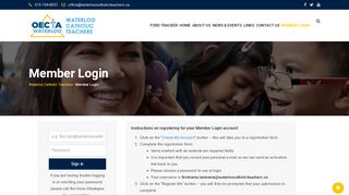 
                            11. Member Login – Waterloo Catholic Teachers