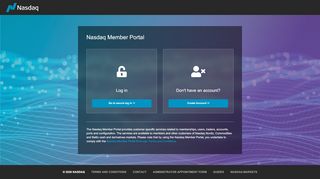 
                            5. Member Portal - Member Access Solutions - Nasdaq