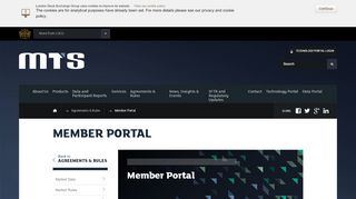 
                            4. Member Portal | MTS Markets