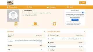 
                            5. Member Profile: flirtomatic - Online Dating, Dates, Chat, Singles ...